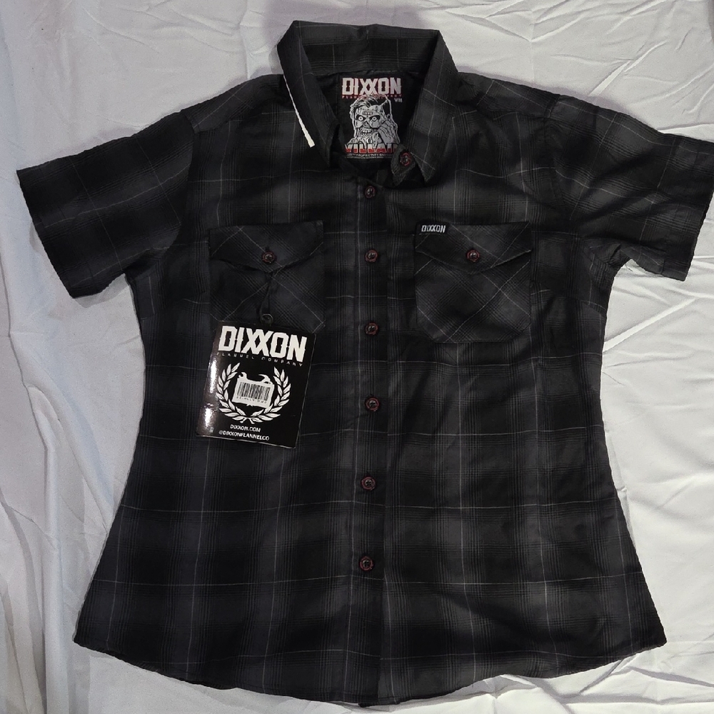 DIXXON Charcoal Plaid Shirt